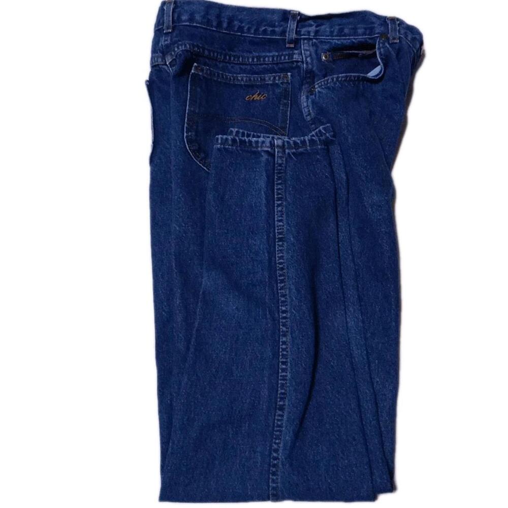 Chick Blue Jeans  Size 14 Tall Tapperd Inseam 31, 5 Pocket Jeans